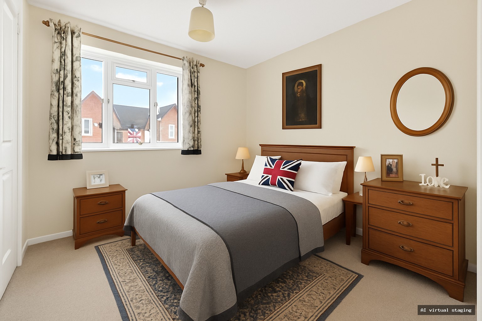  - Bedroom Two (AI virtual staging)