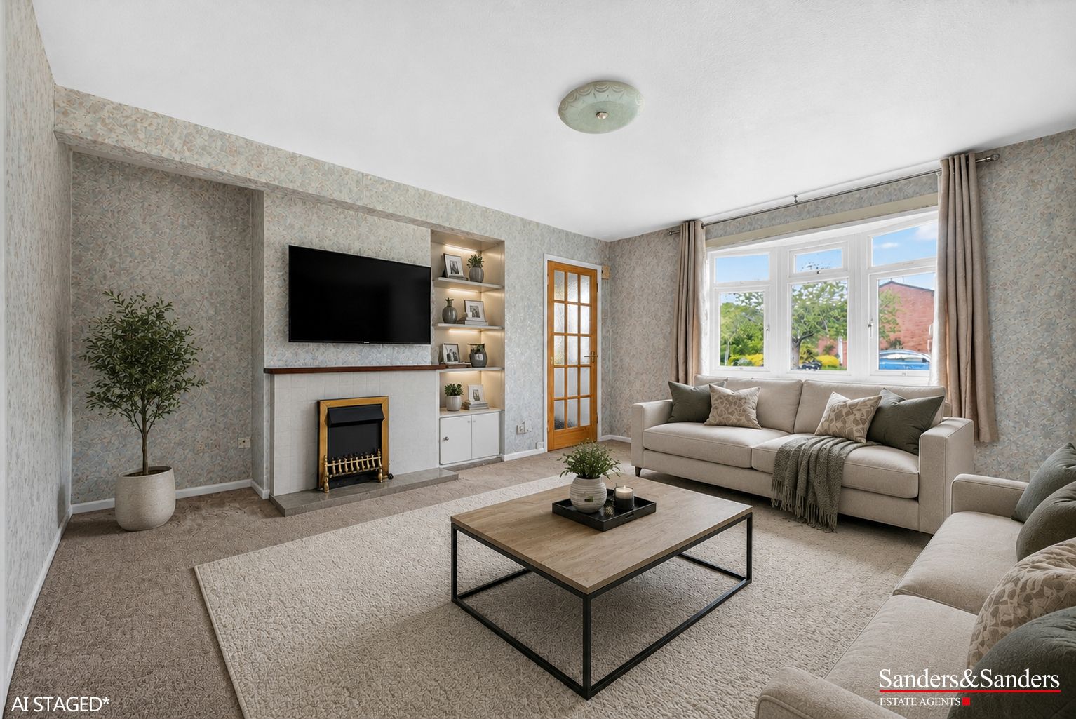  - A1 Virtual Staged Image of Lounge