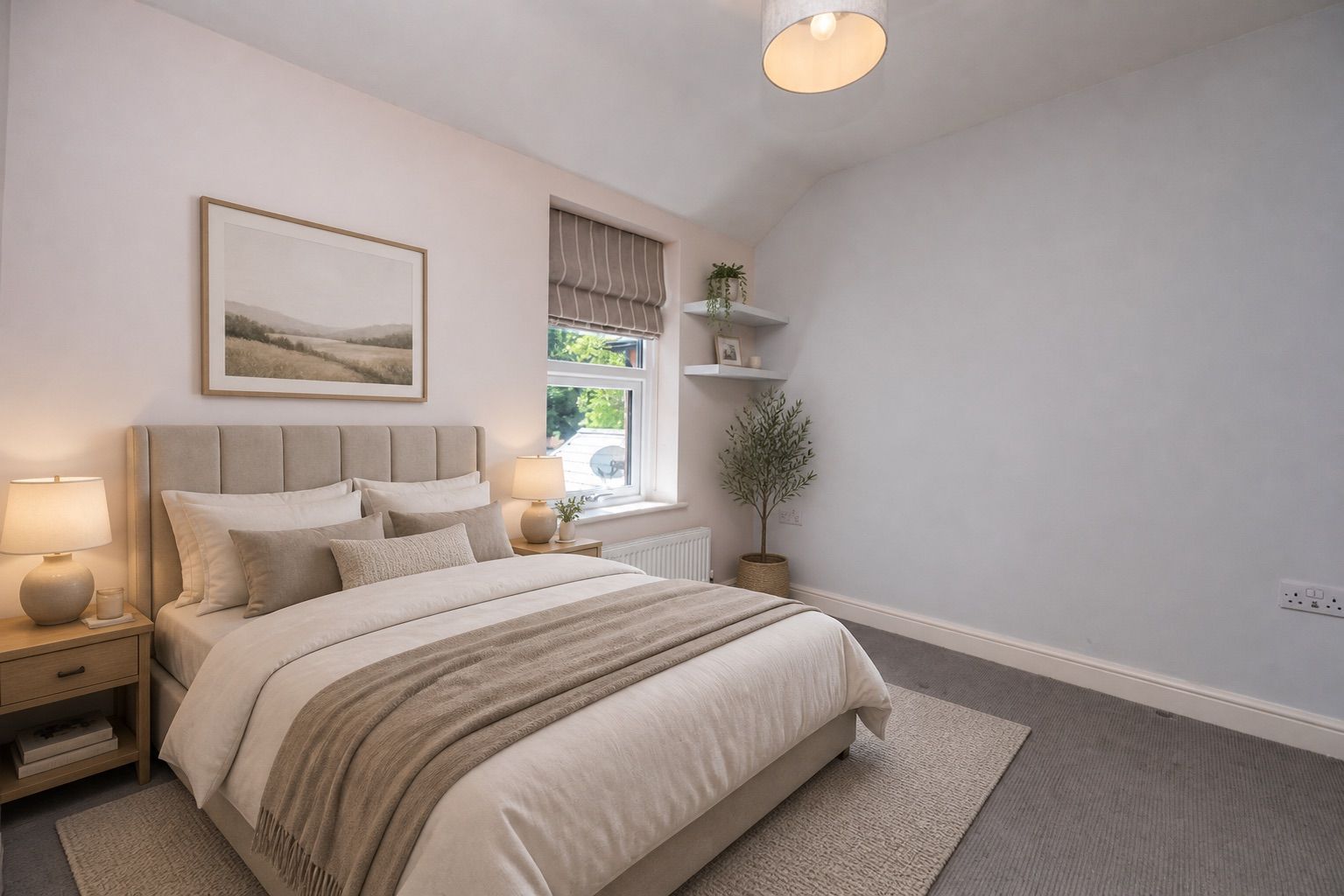  - Bedroom Two (AI virtual staging)