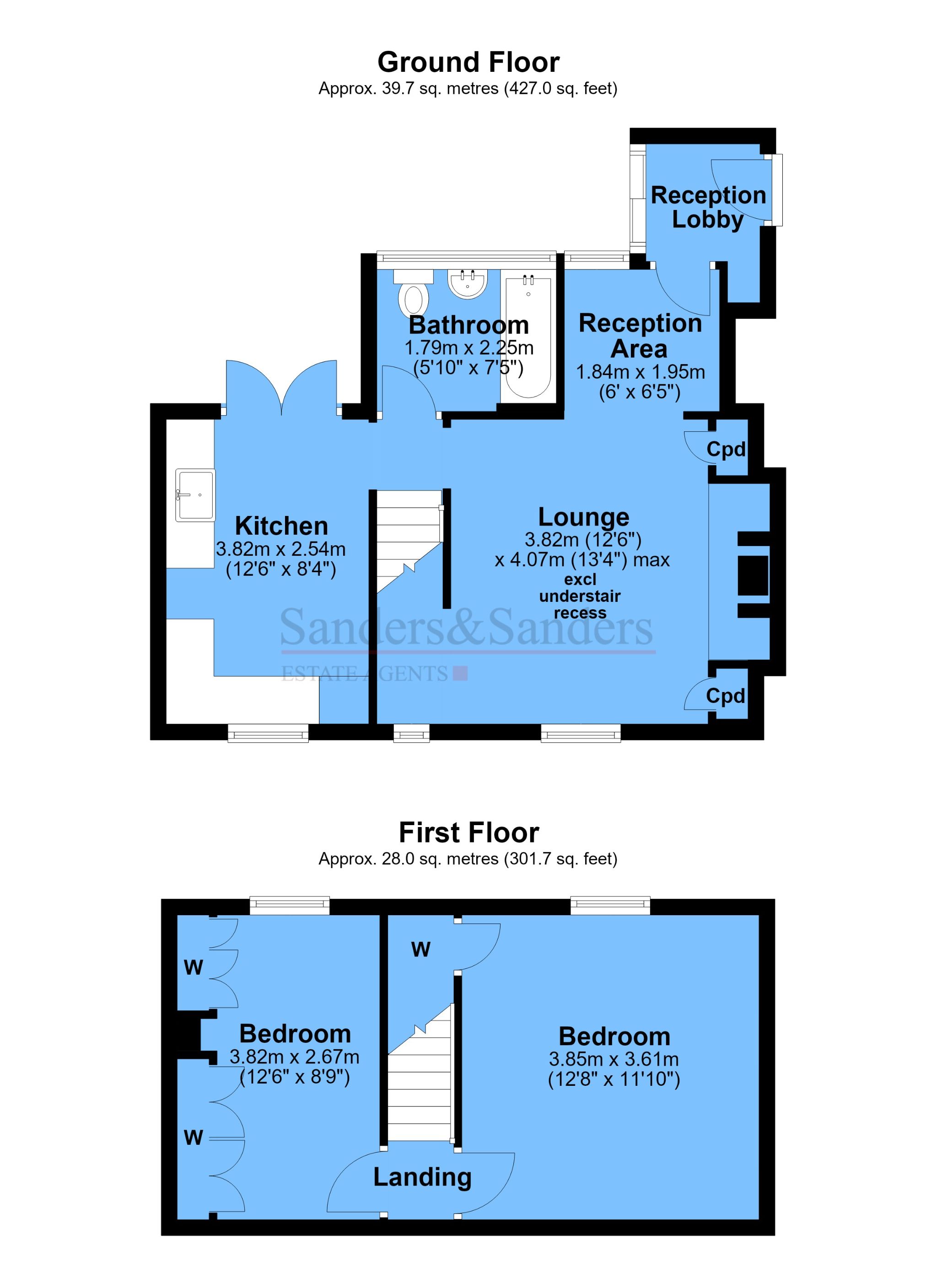 2 bedroom cottage house For Sale in Broom,bidford On Avon, Alcester - Floor Plans