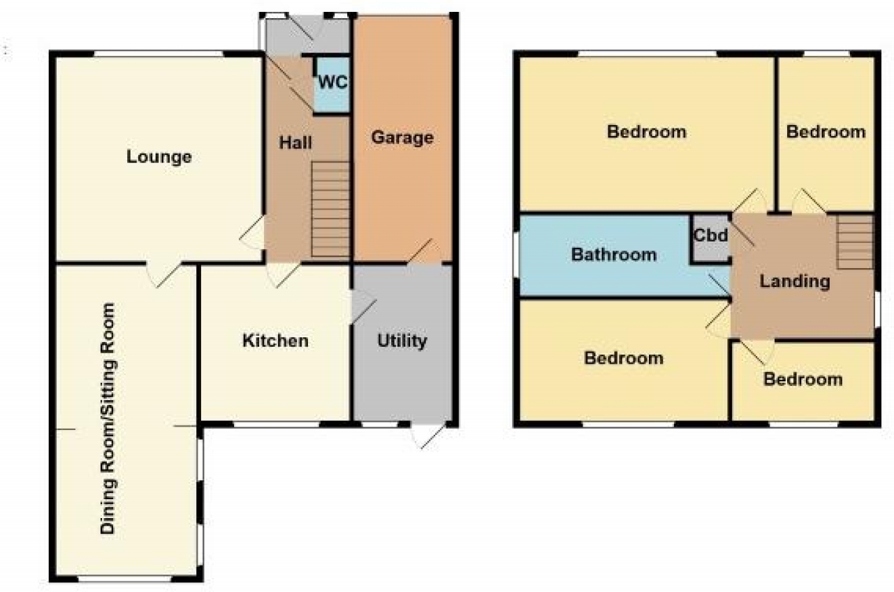 4 bedroom detached house SSTC in Sutton Coldfield - Floorplan 1.