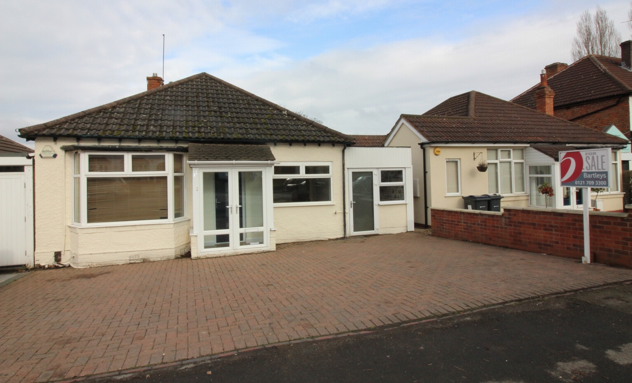 2 bedroom detached bungalow SSTC in Birmingham - Main Image.