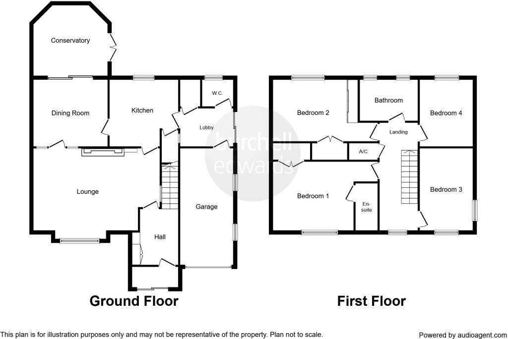 4 bedroom detached house SSTC in Solihull - Floorplan 1.