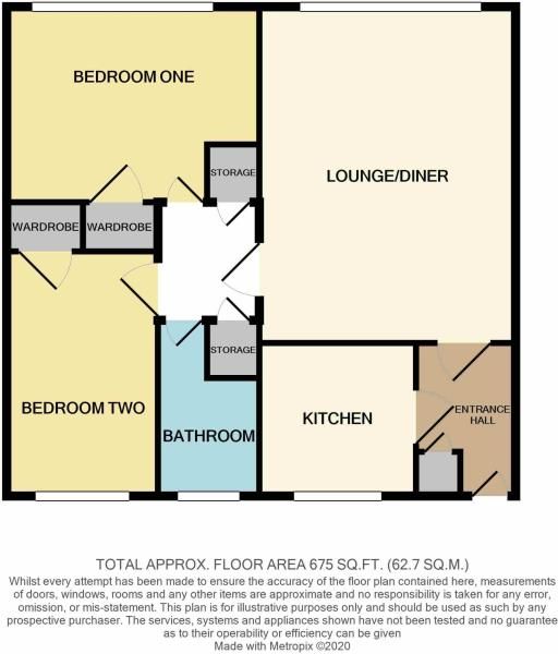 2 bedroom apartment flat/apartment SSTC in Birmingham - Floorplan 1.