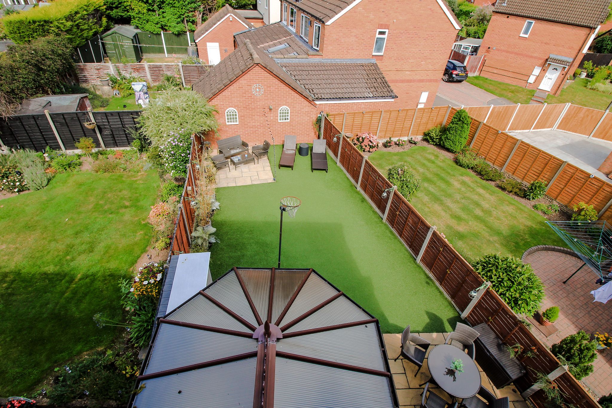 4 bedroom semi-detached house SSTC in Solihull - Aerial.