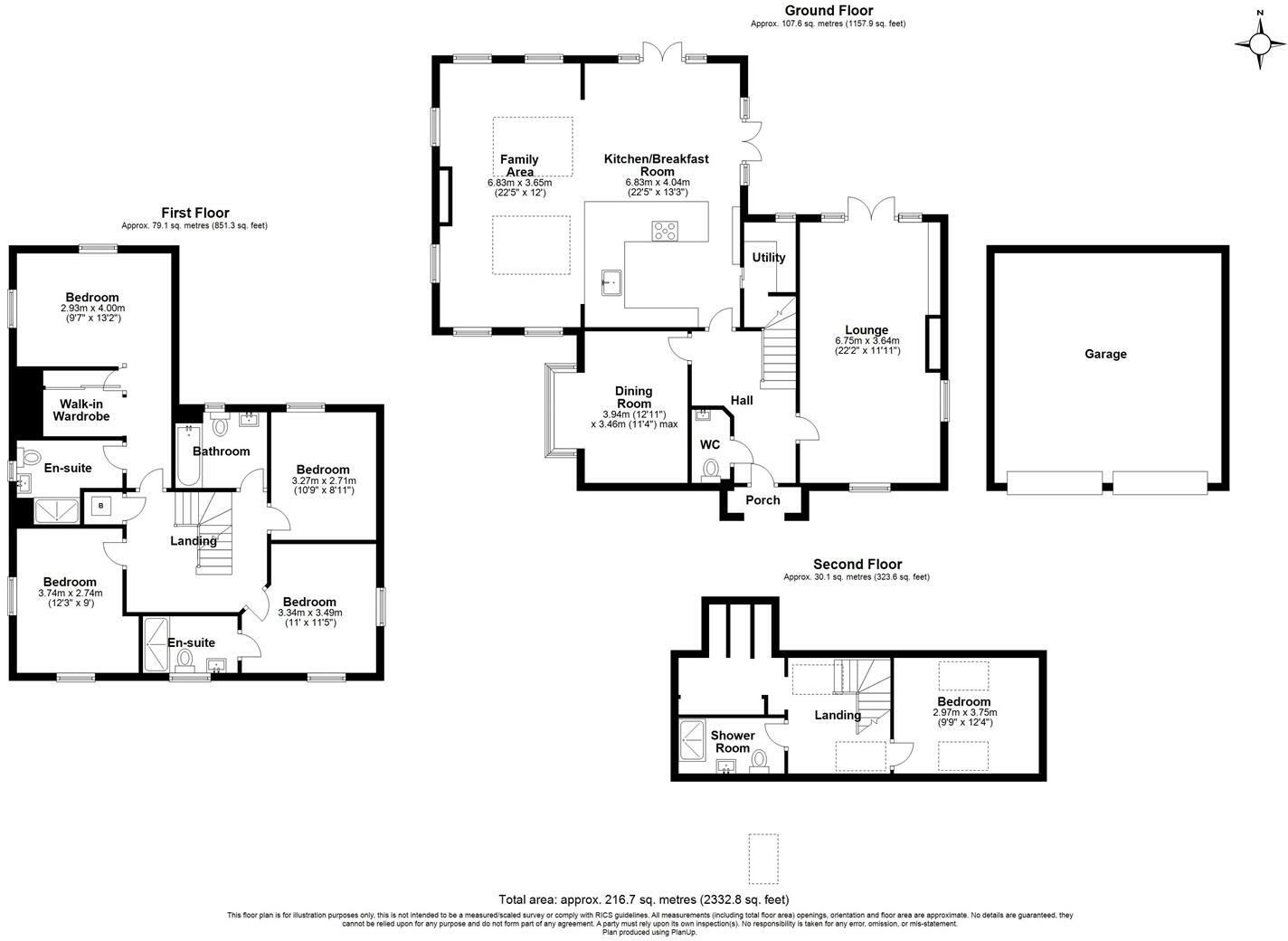 5 bedroom detached house SSTC in Solihull - Floorplan 1.