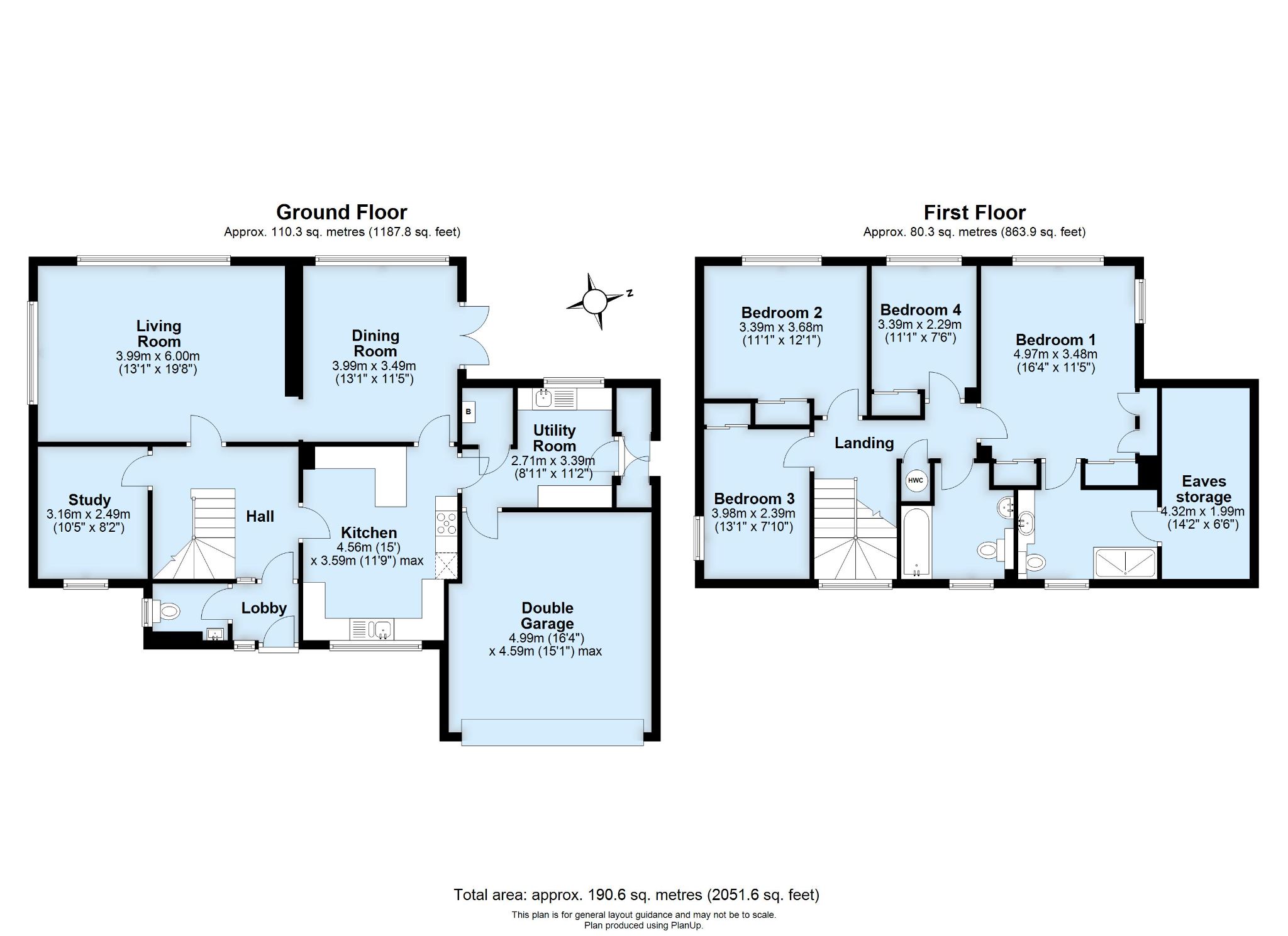 4 bedroom detached house SSTC in Sevenoaks - Floorplan 1