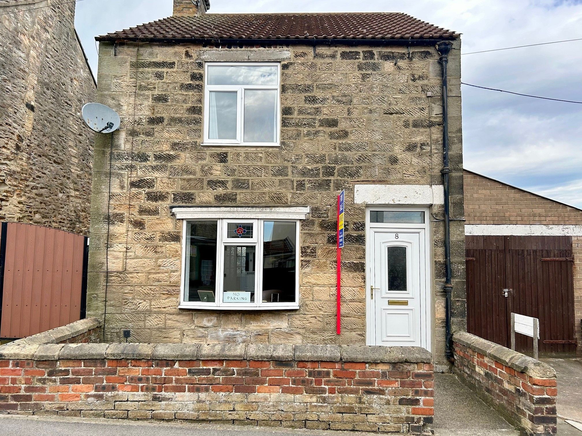 2 bedroom detached house SSTC in Butterknowle, Bishop Auckland - Front Elevation.