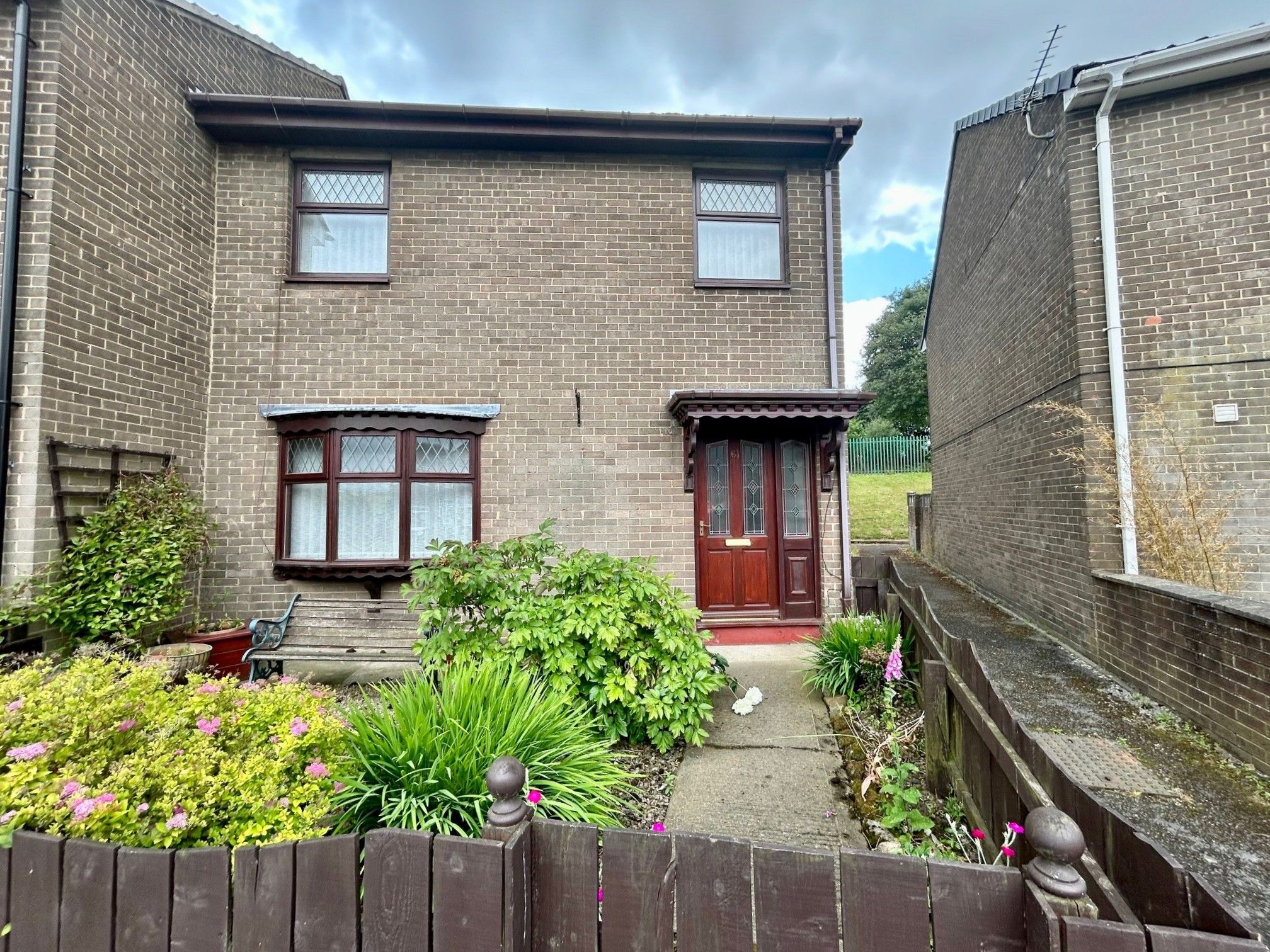 3 bedroom end terraced house Sale Agreed in Coundon - Front Elevation.