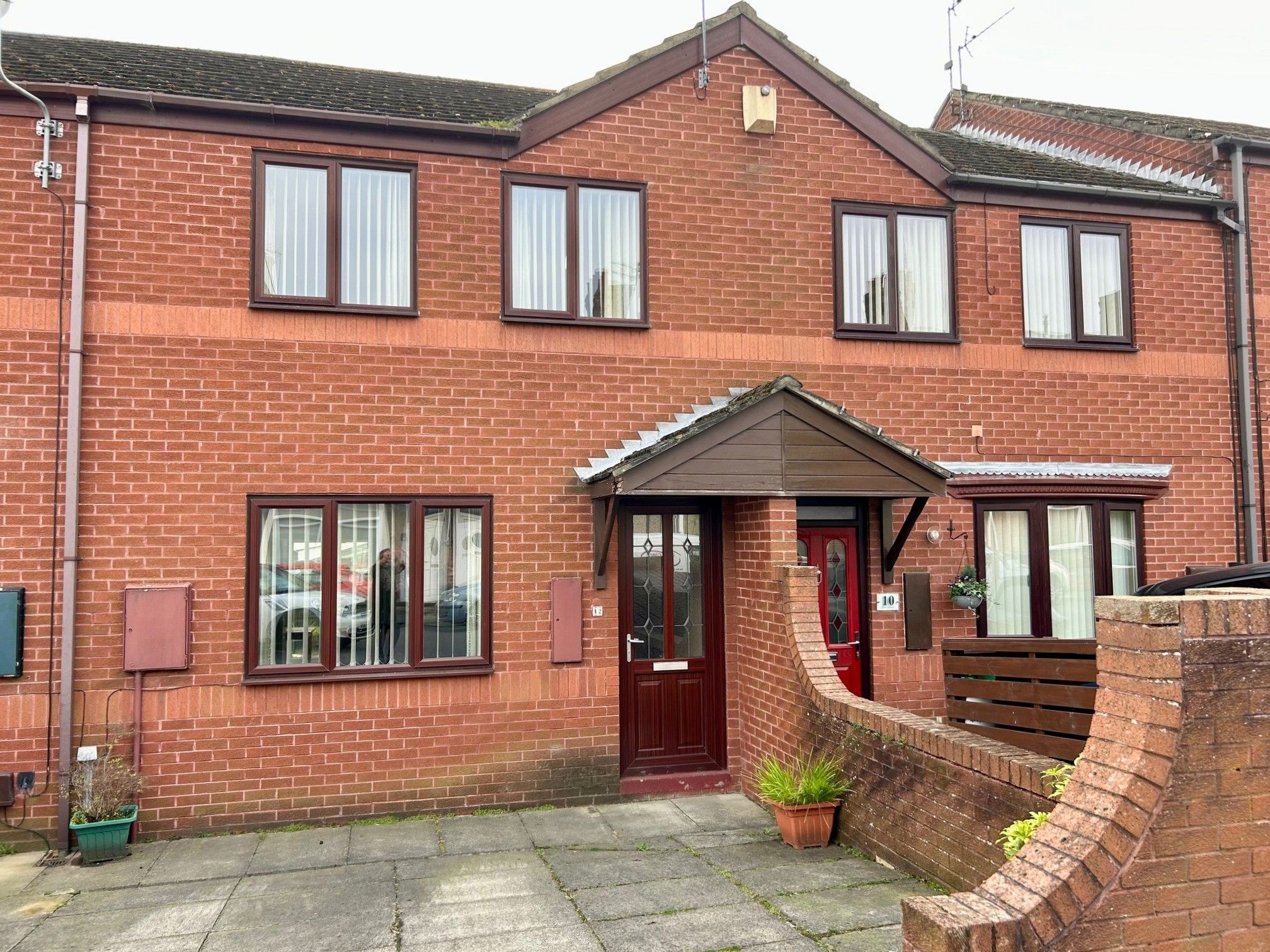 3 bedroom mid terraced house Sale Agreed in Bishop Auckland - Front Elevation.