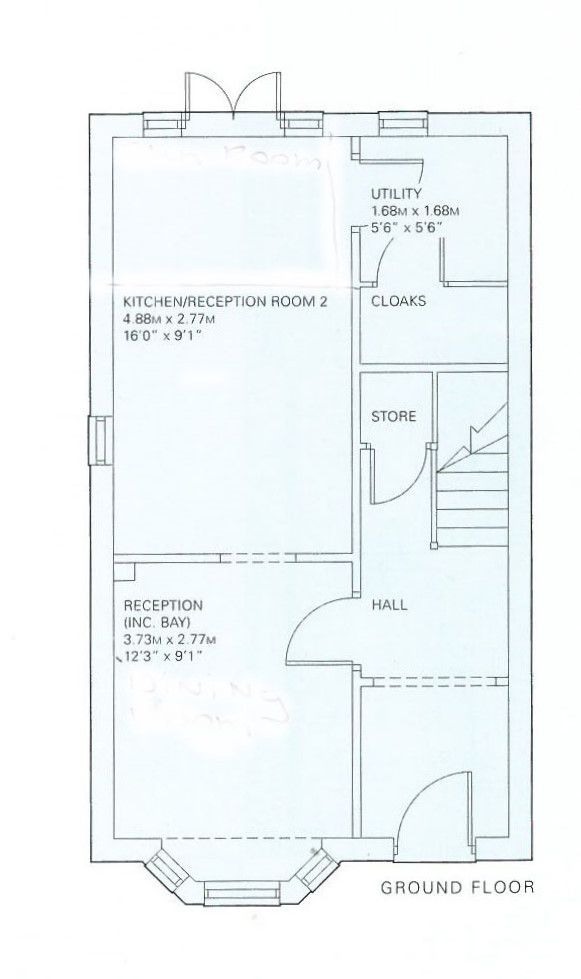 3 bedroom town house Sale Agreed in Bishop Auckland - Ground Floor.