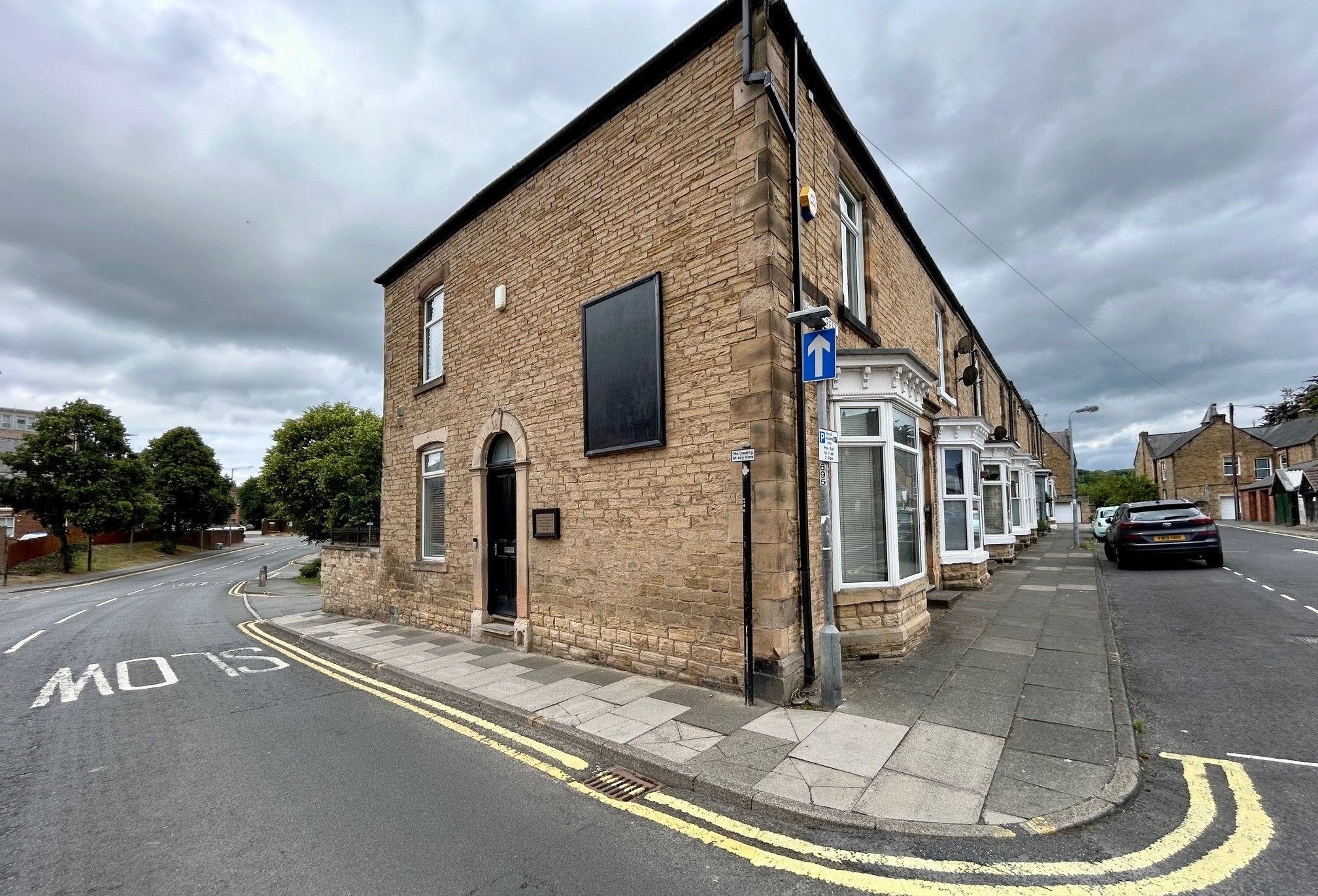 2 bedroom end terraced house Sale Agreed in Bishop Auckland - Side Elevation.
