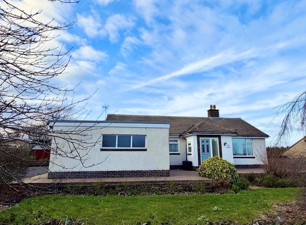 3 bedroom detached bungalow For Sale in Bishop Auckland - Front Elevation.