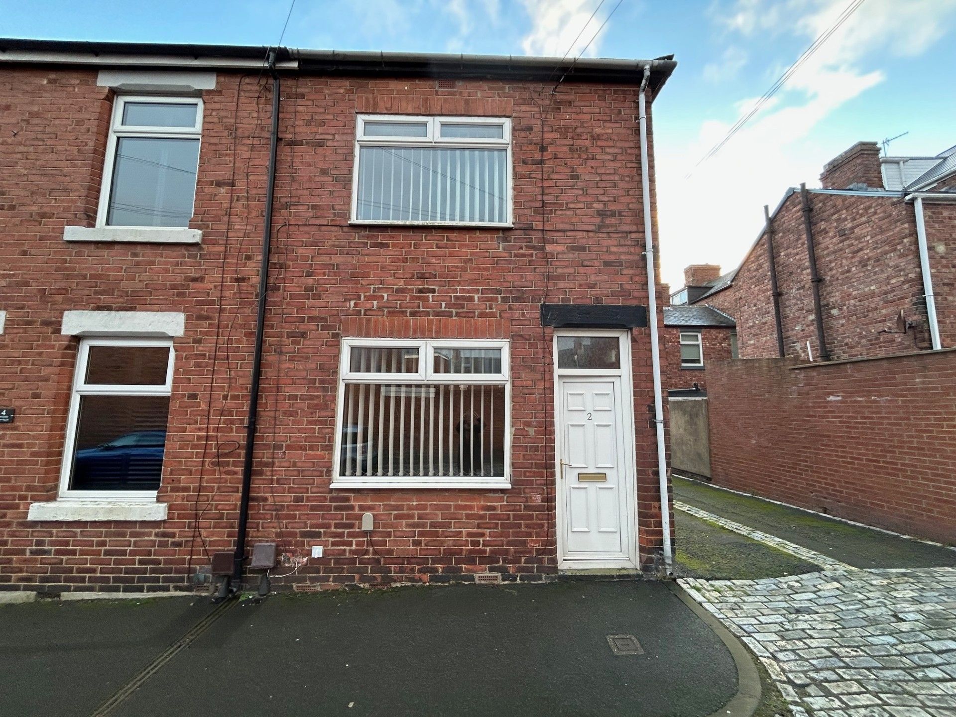 2 bedroom end terraced house Sale Agreed in Bishop Auckland - Front Elevation.