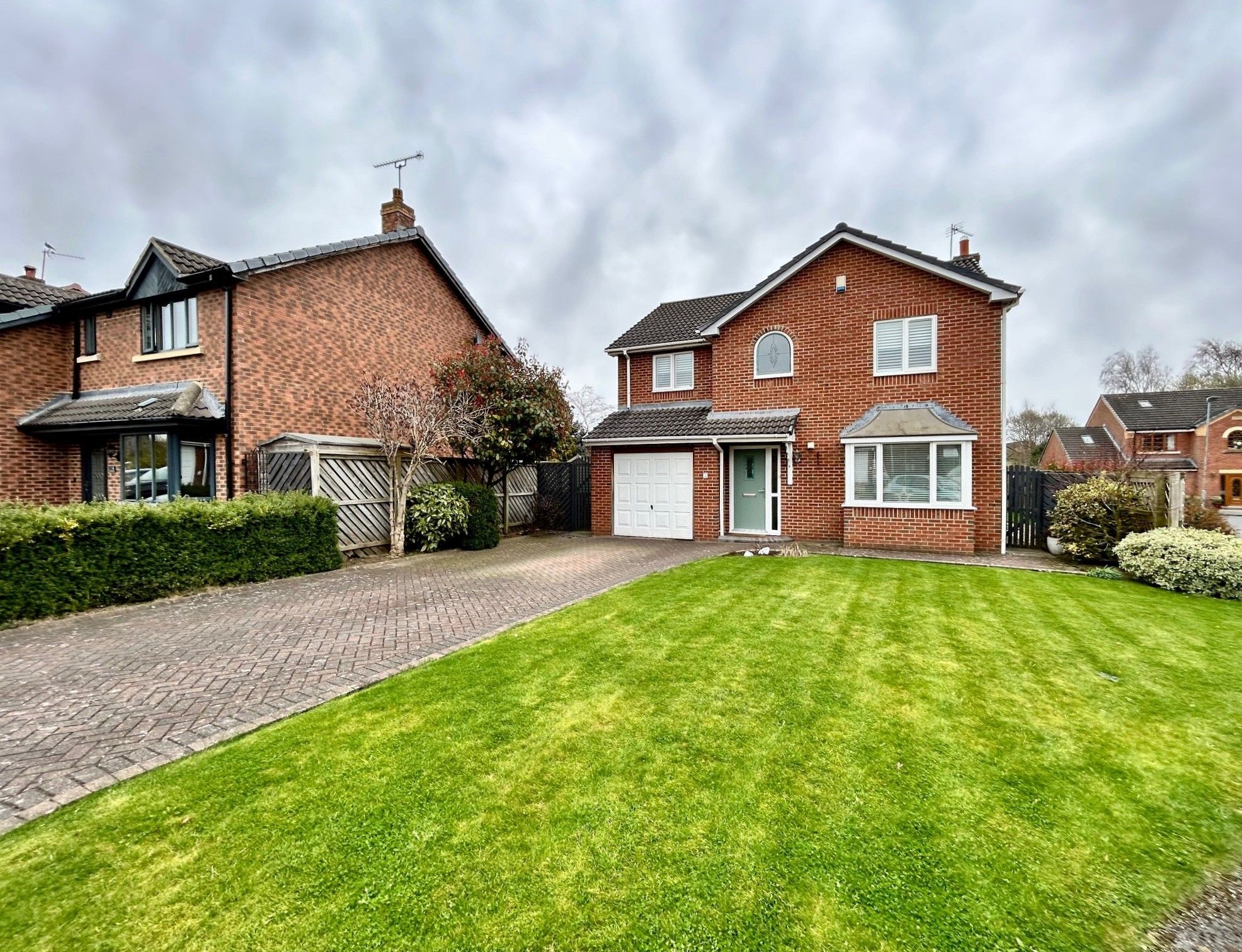 3 bedroom detached house Sale Agreed in Shildon - Front Elevation.