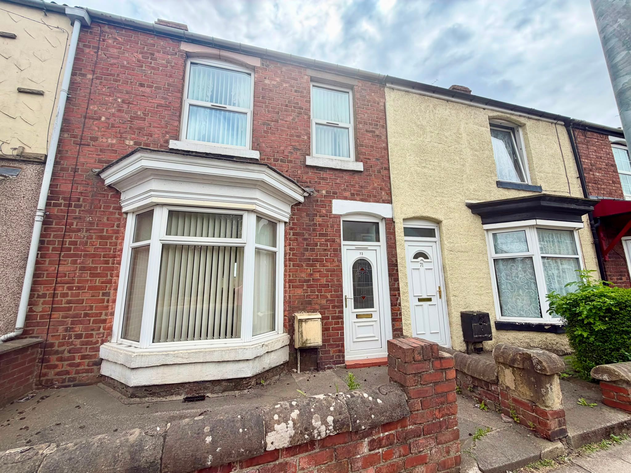 2 bedroom mid terraced house For Sale in Shildon - Photograph 1.
