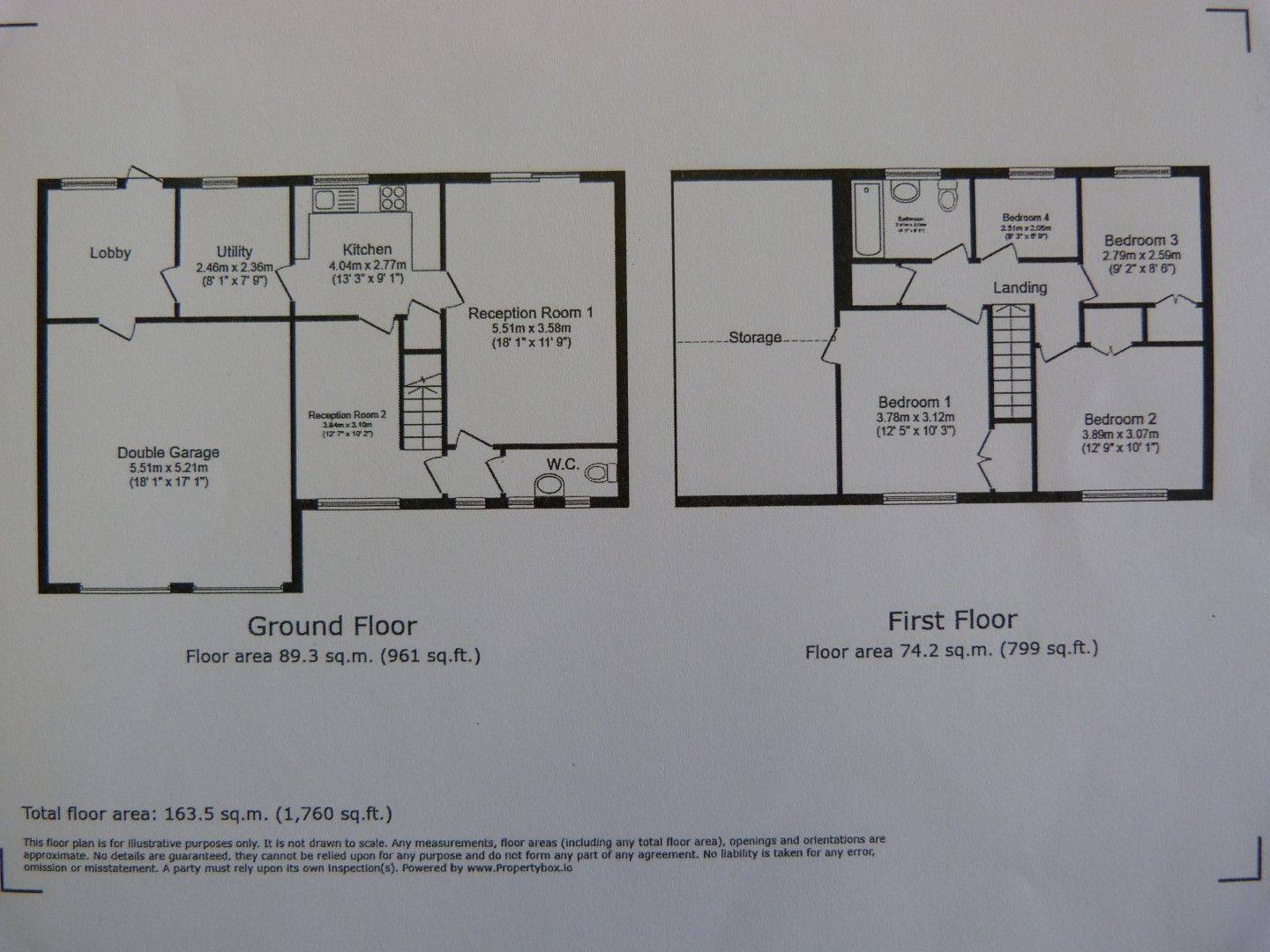 4 bedroom detached house SSTC in Broadstairs - Floorplan 1