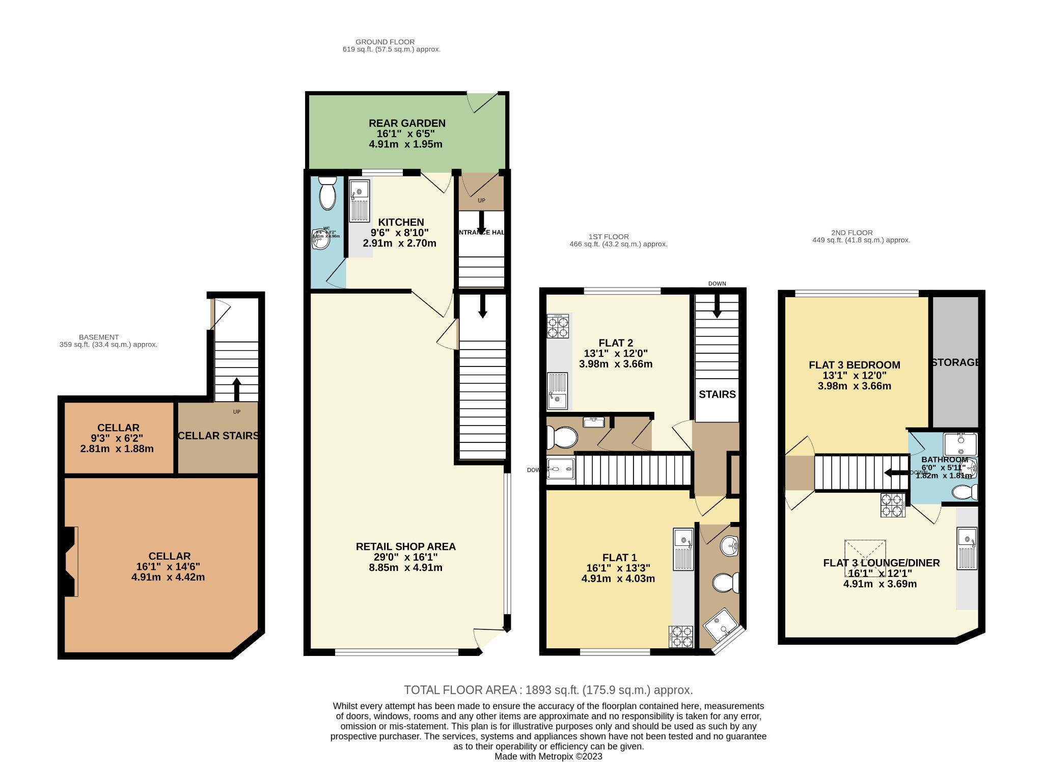 Investment Property For Sale in Bradford - Floorplan 1.