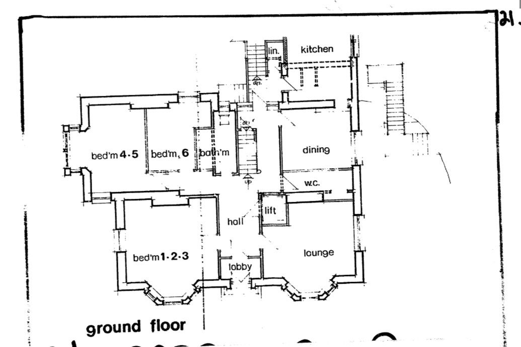 6 bedroom detached house Sale Agreed in Bradford - Floorplan 2.
