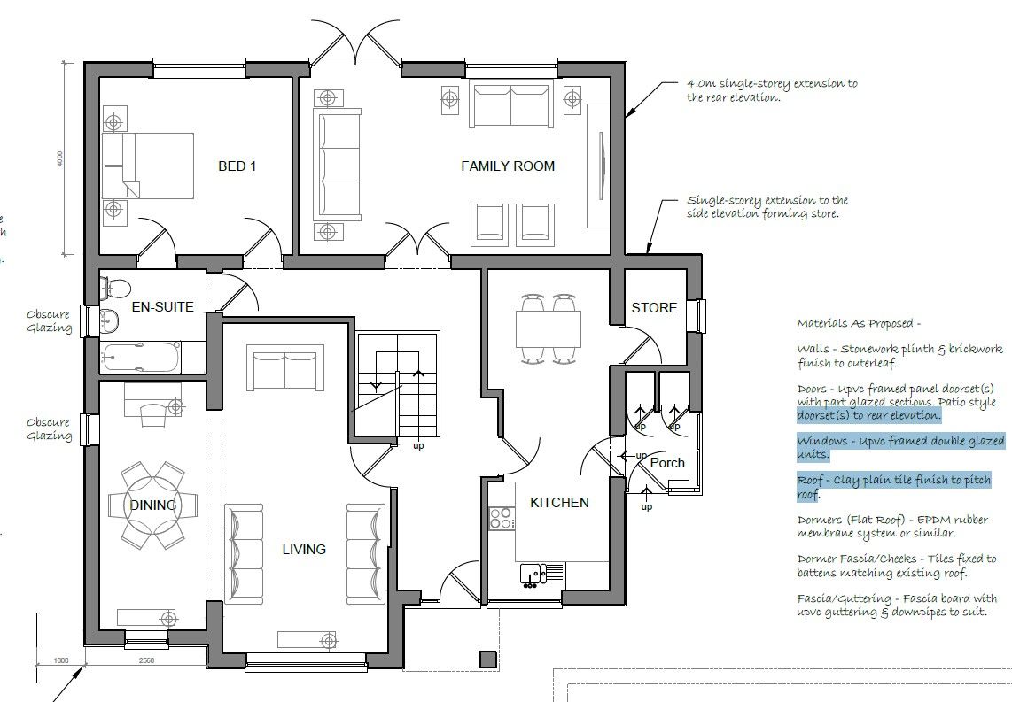 4 bedroom detached house For Sale in Bradford - Floorplan 2.