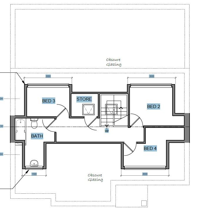 4 bedroom detached house For Sale in Bradford - Floorplan 3.
