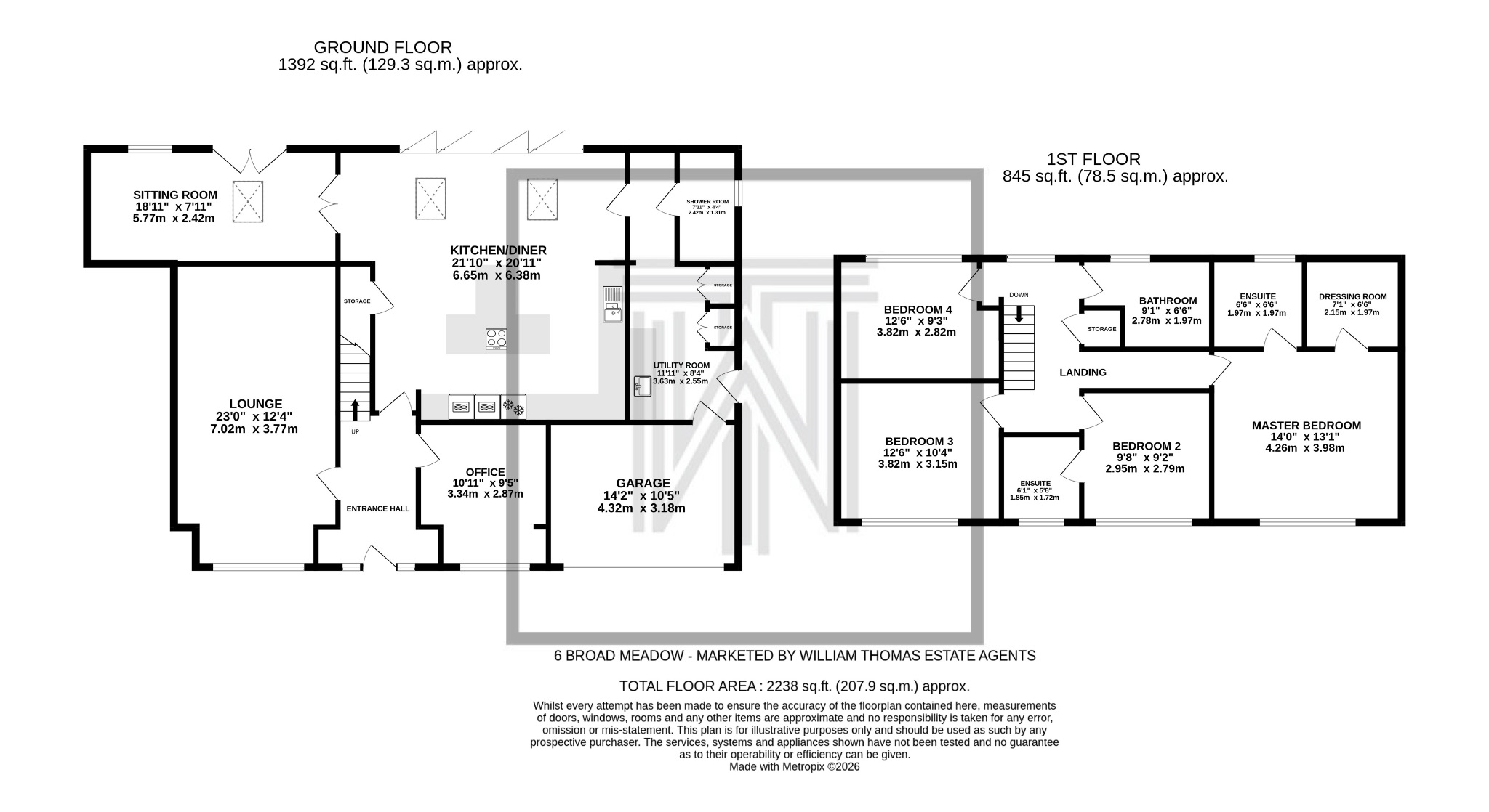 4 bedroom detached house For Sale in Bolton - Floorplan 1.