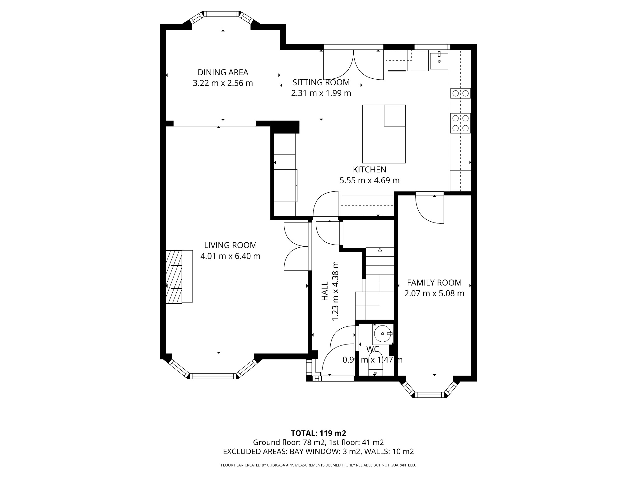 3 bedroom detached house Sale Agreed in Bolton - Floorplan 1.