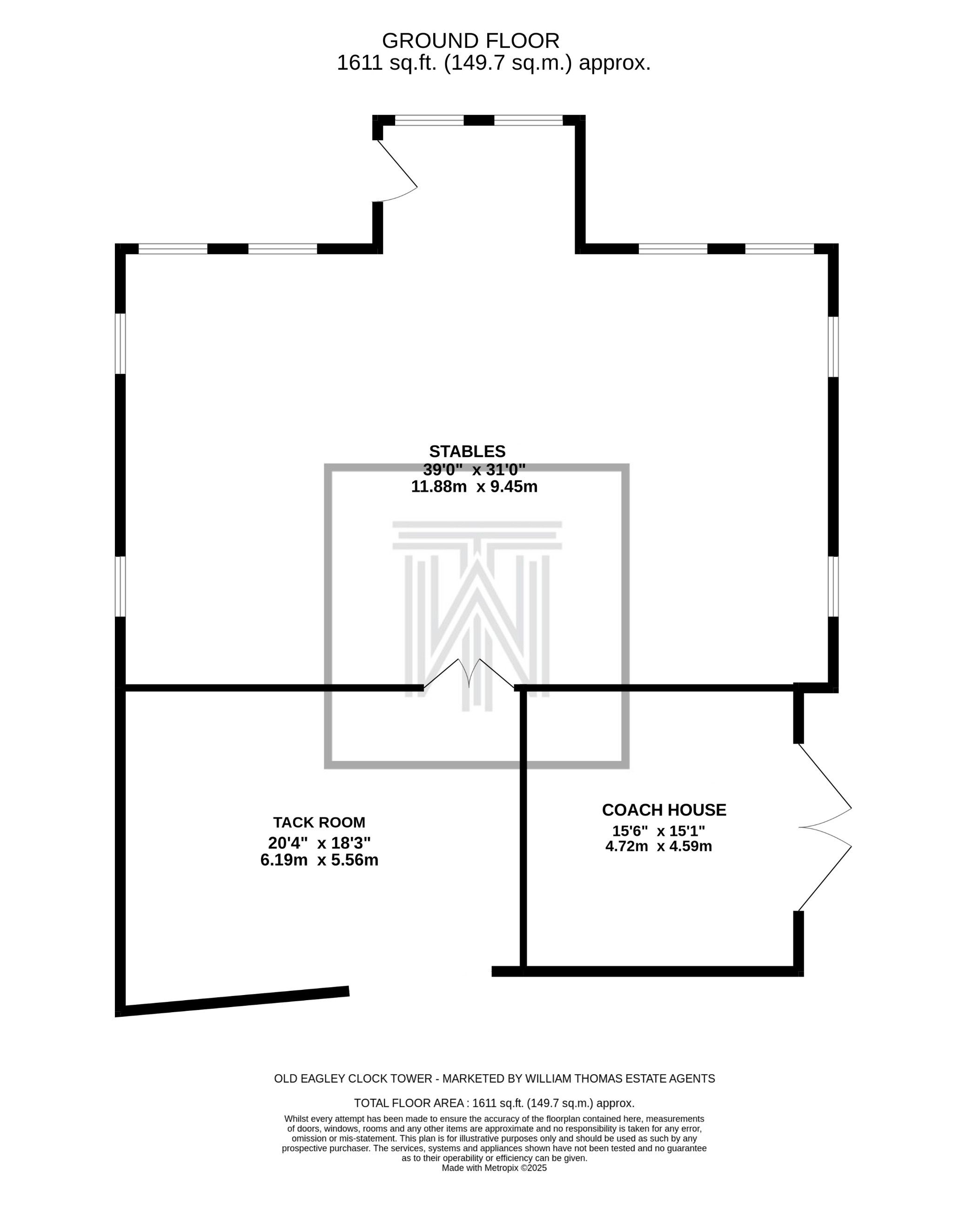 4 bedroom detached house For Sale in Bolton - Floorplan 1.