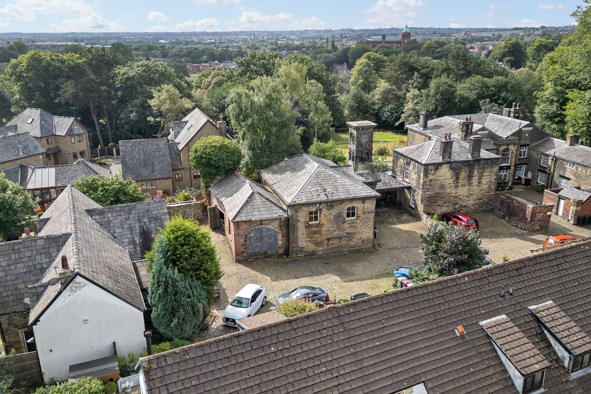 4 bedroom detached house For Sale in Bolton - Aerial Photo.