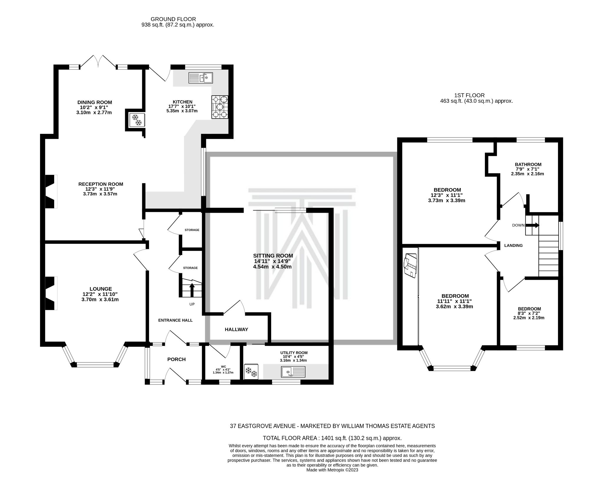 4 bedroom semi-detached house For Sale in Bolton - Floorplan 1.