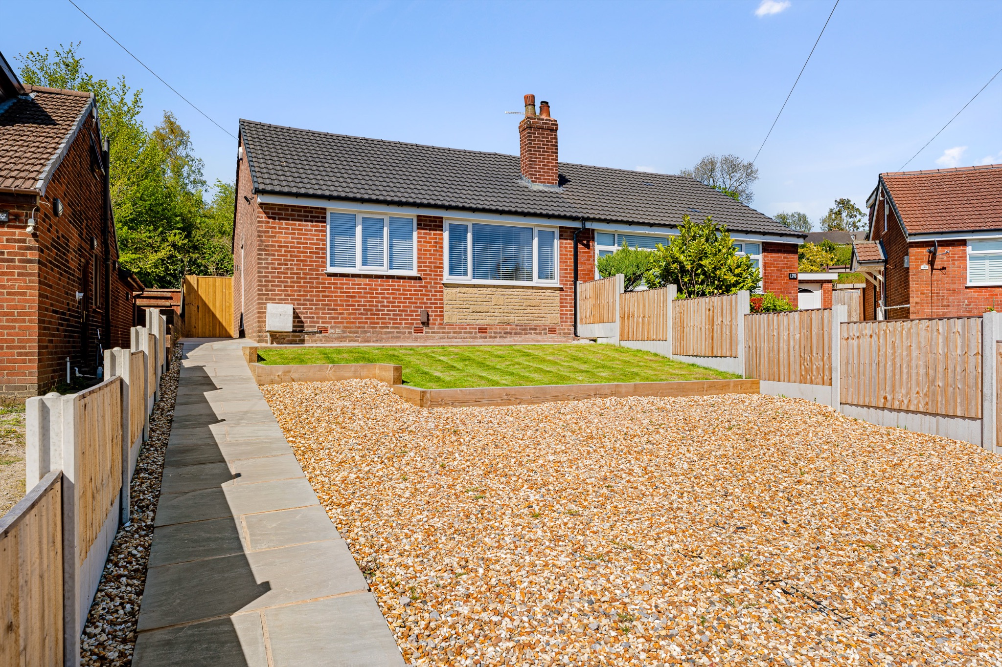 2 bedroom semi-detached bungalow For Sale in Bolton - Photograph 1.