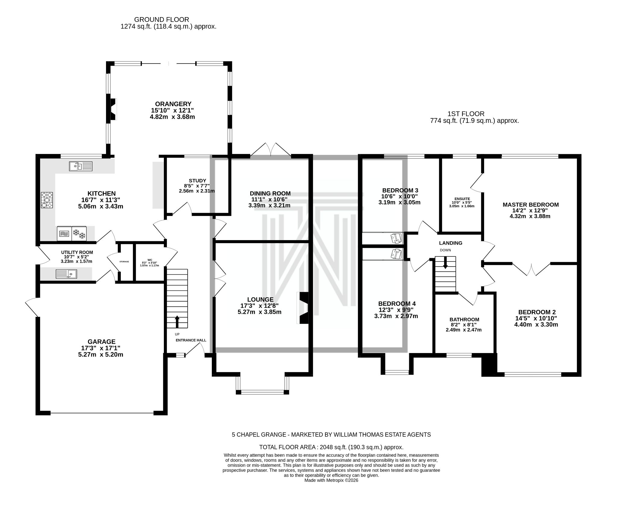 4 bedroom detached house For Sale in Bolton - Floorplan 1.