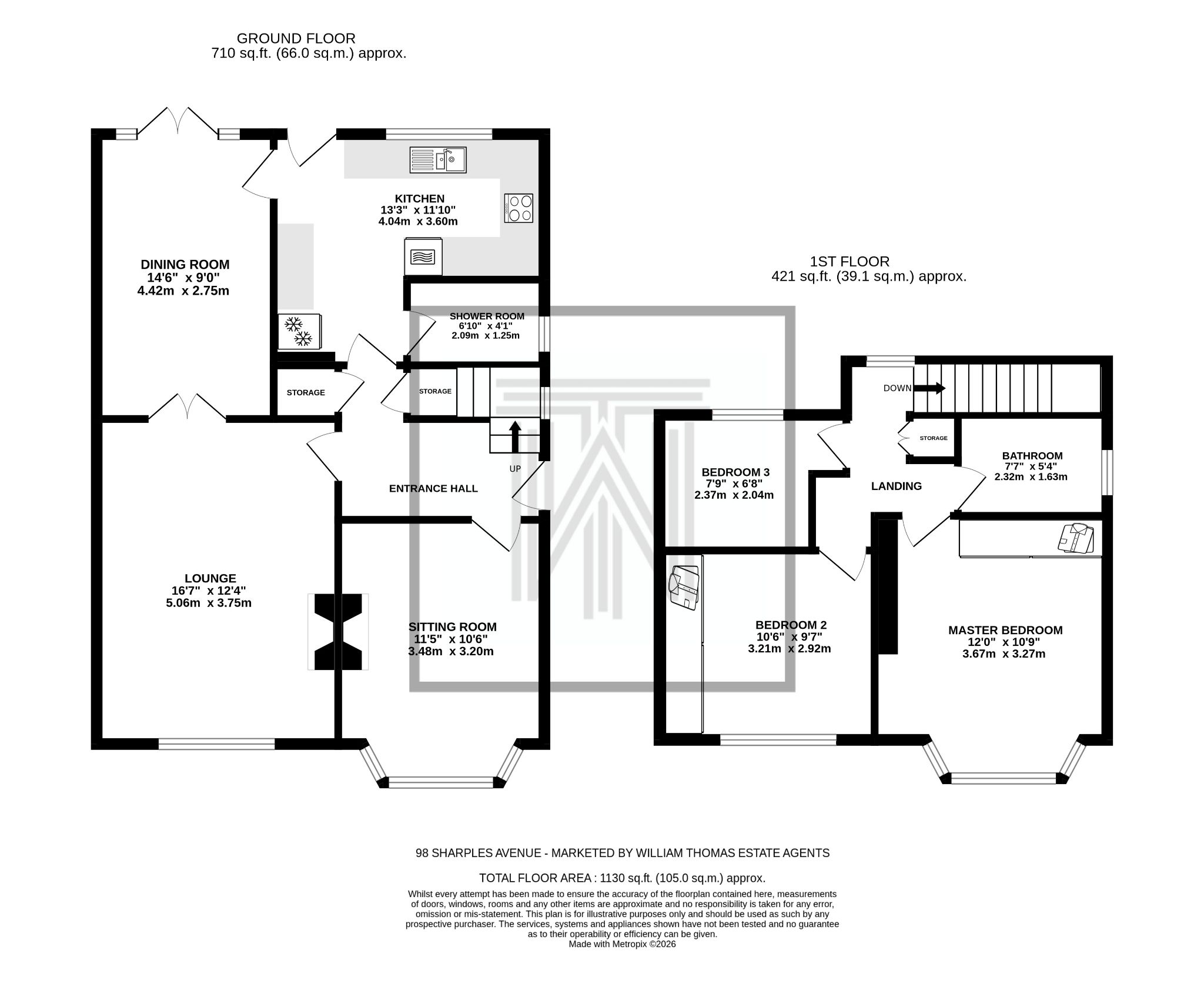 3 bedroom semi-detached house For Sale in Bolton - Floorplan 1.