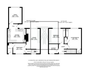 3 bedroom town house For Sale in Bolton - Floorplan 1.