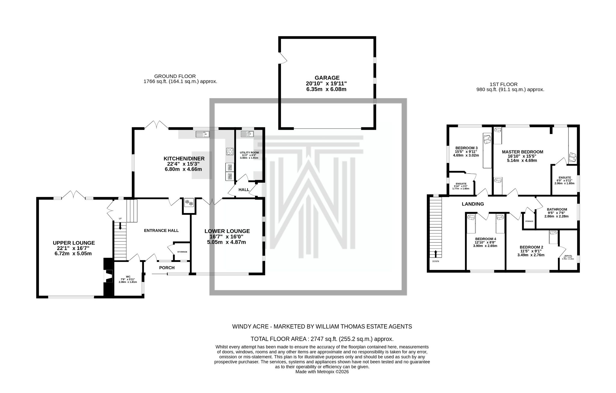 4 bedroom detached house For Sale in Bolton - Floorplan 1.