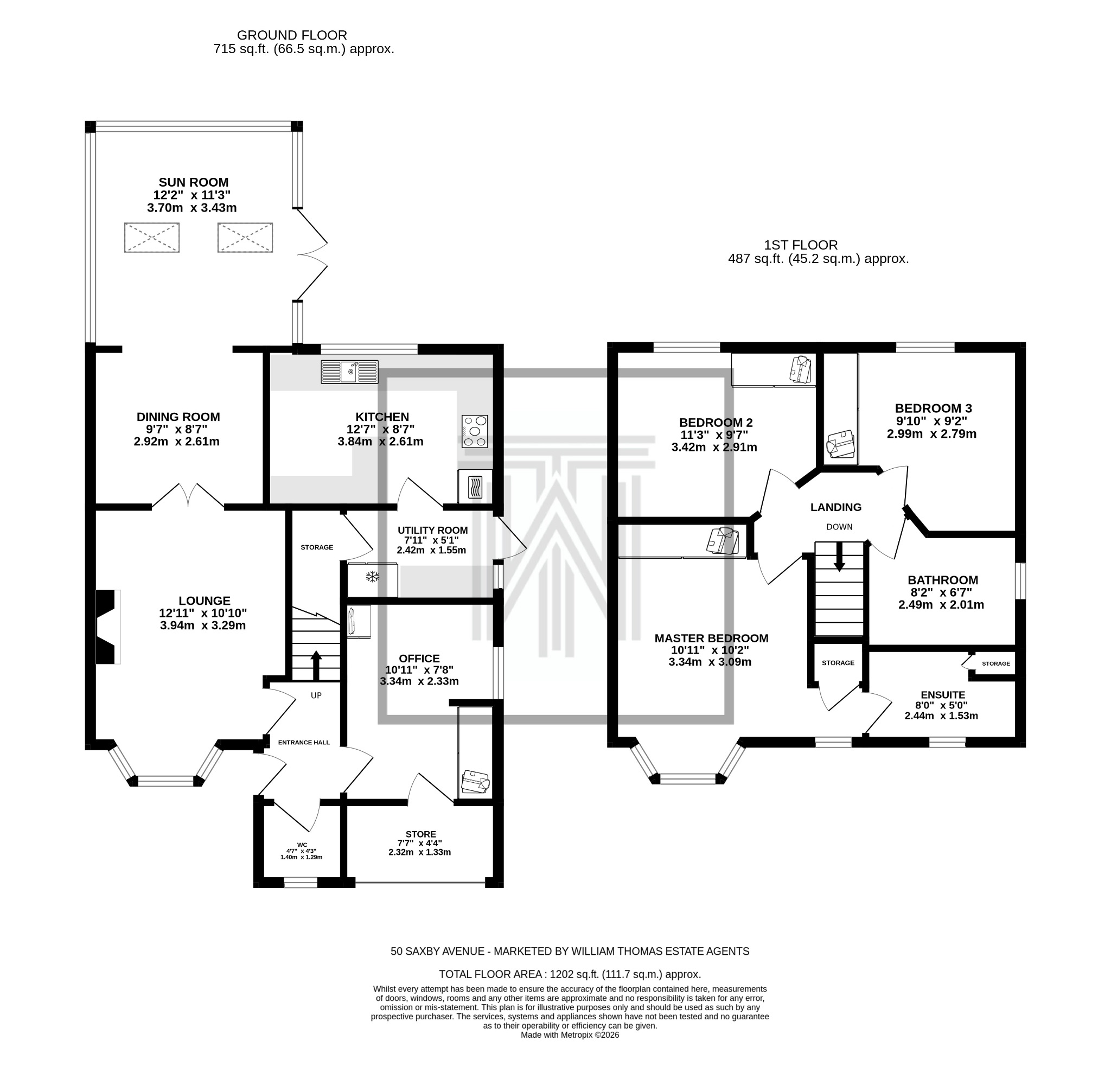 3 bedroom detached house For Sale in Bolton - Floorplan 1.