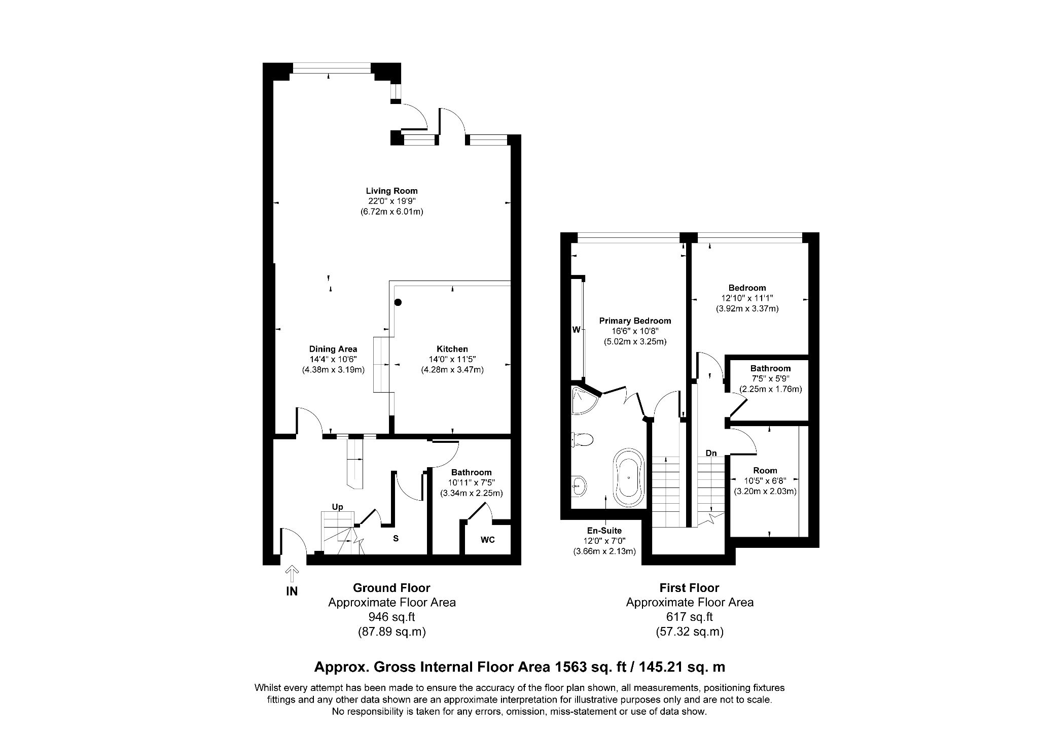 3 bedroom apartment flat/apartment For Sale in Bolton - Floorplan 1.