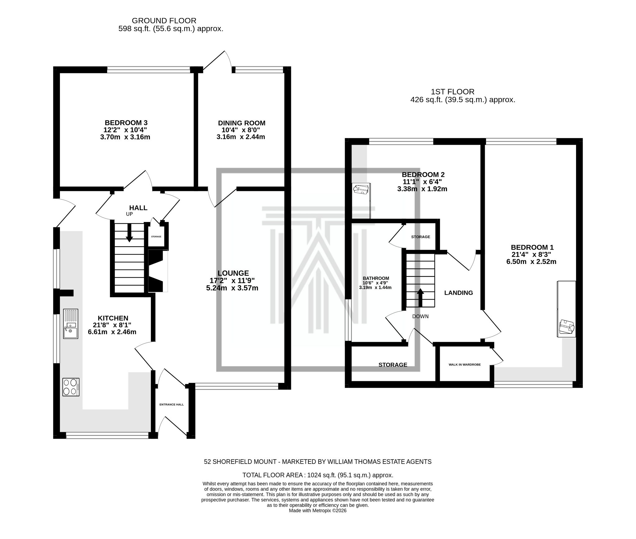 3 bedroom semi-detached dormer house For Sale in Bolton - Floorplan 1.