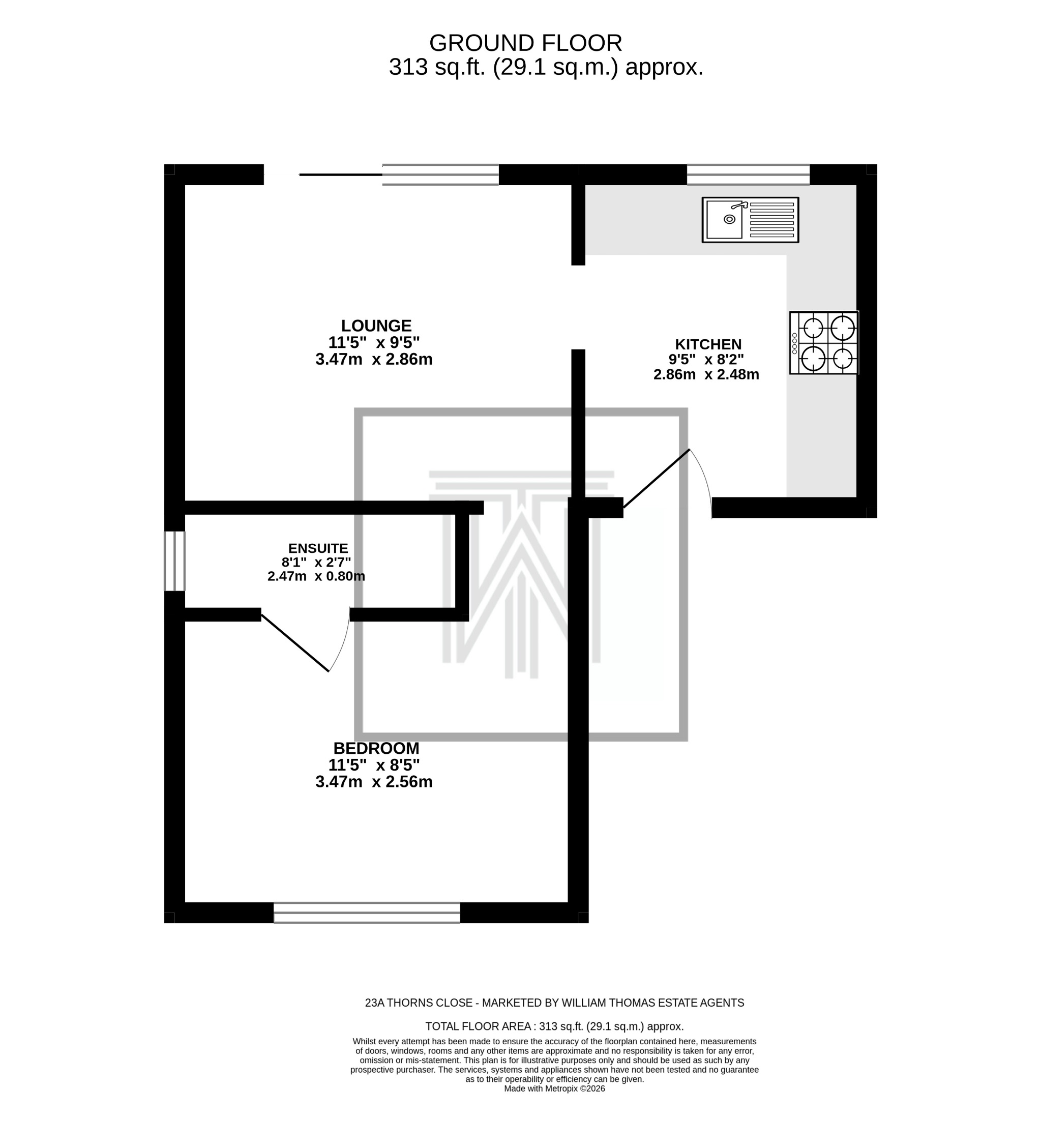 4 bedroom semi-detached bungalow For Sale in Bolton - Floorplan 2.