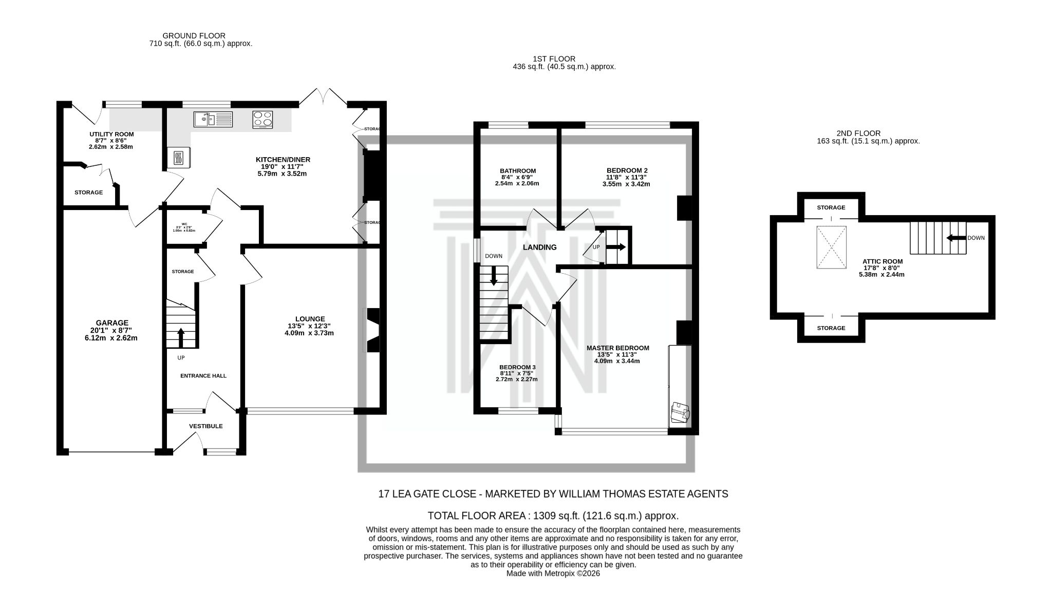3 bedroom semi-detached house For Sale in Bolton - Floorplan 1.