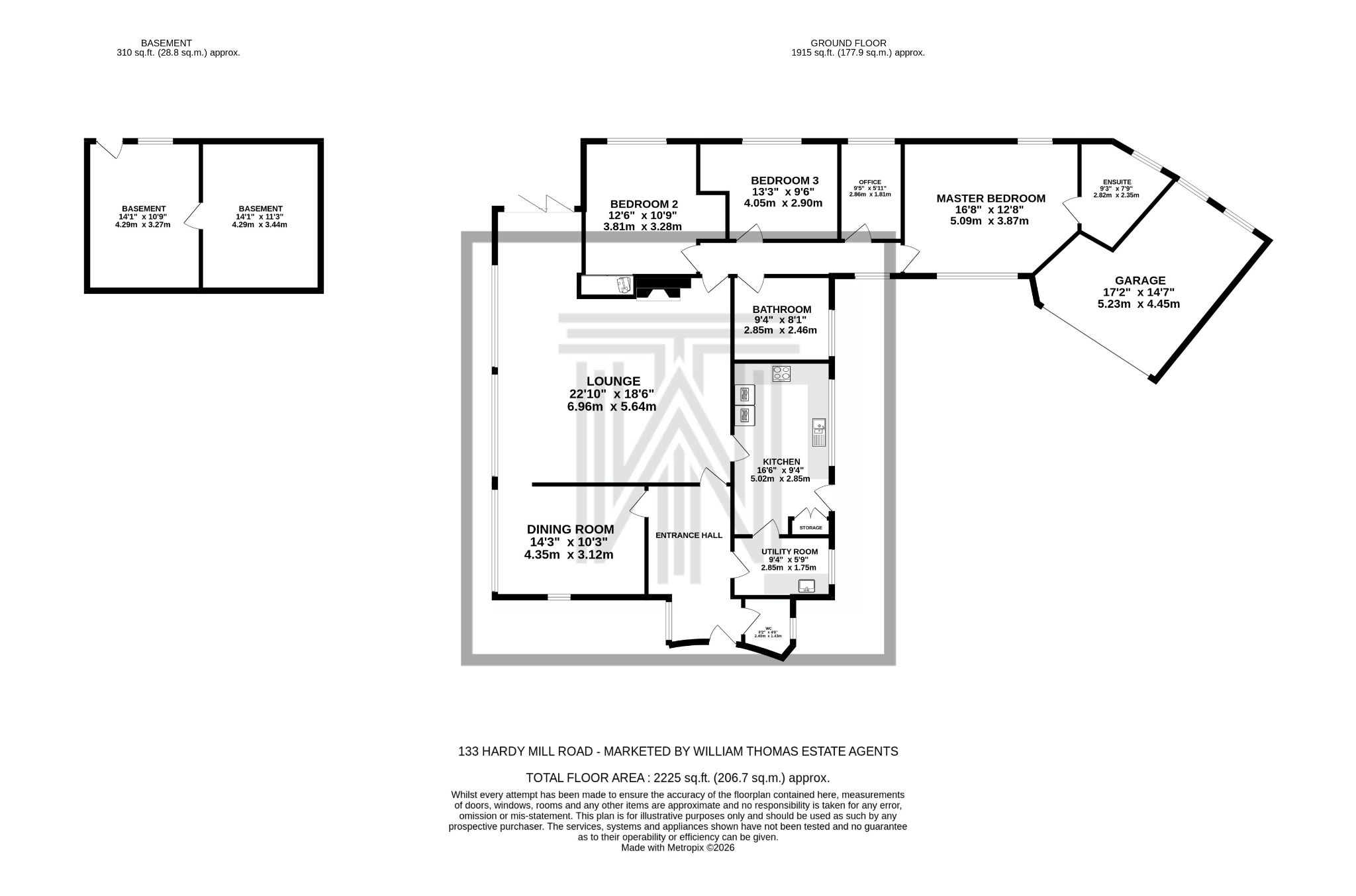 4 bedroom detached bungalow For Sale in Bolton - Floorplan 1.