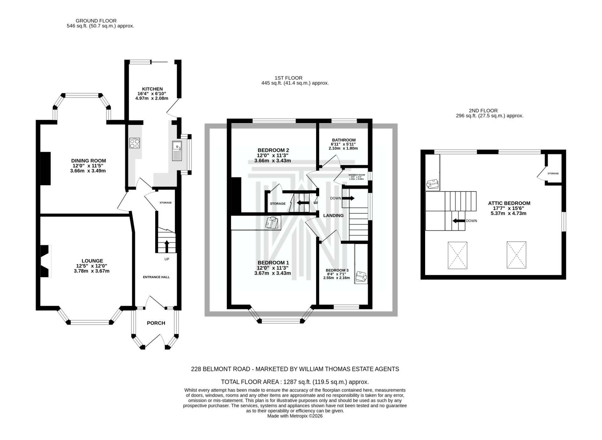 4 bedroom semi-detached house For Sale in Bolton - Floorplan 1.