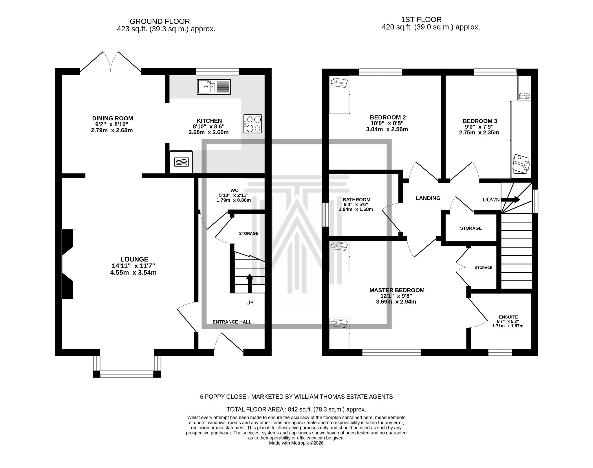 3 bedroom detached house For Sale in Bolton - Floorplan 1.