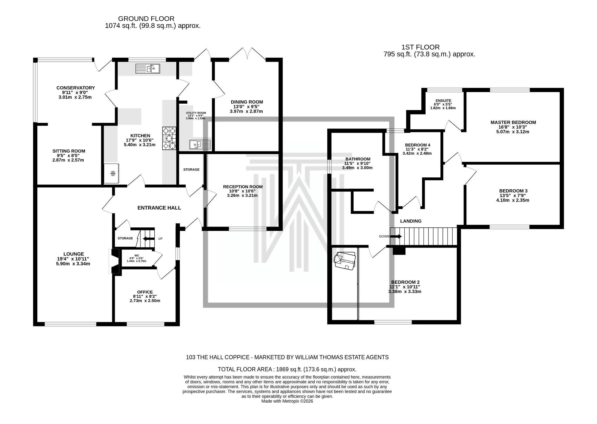 4 bedroom detached house For Sale in Bolton - Floorplan 1.