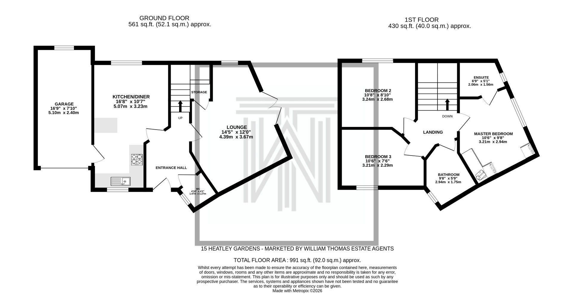 3 bedroom town house For Sale in Bolton - Floorplan 1.