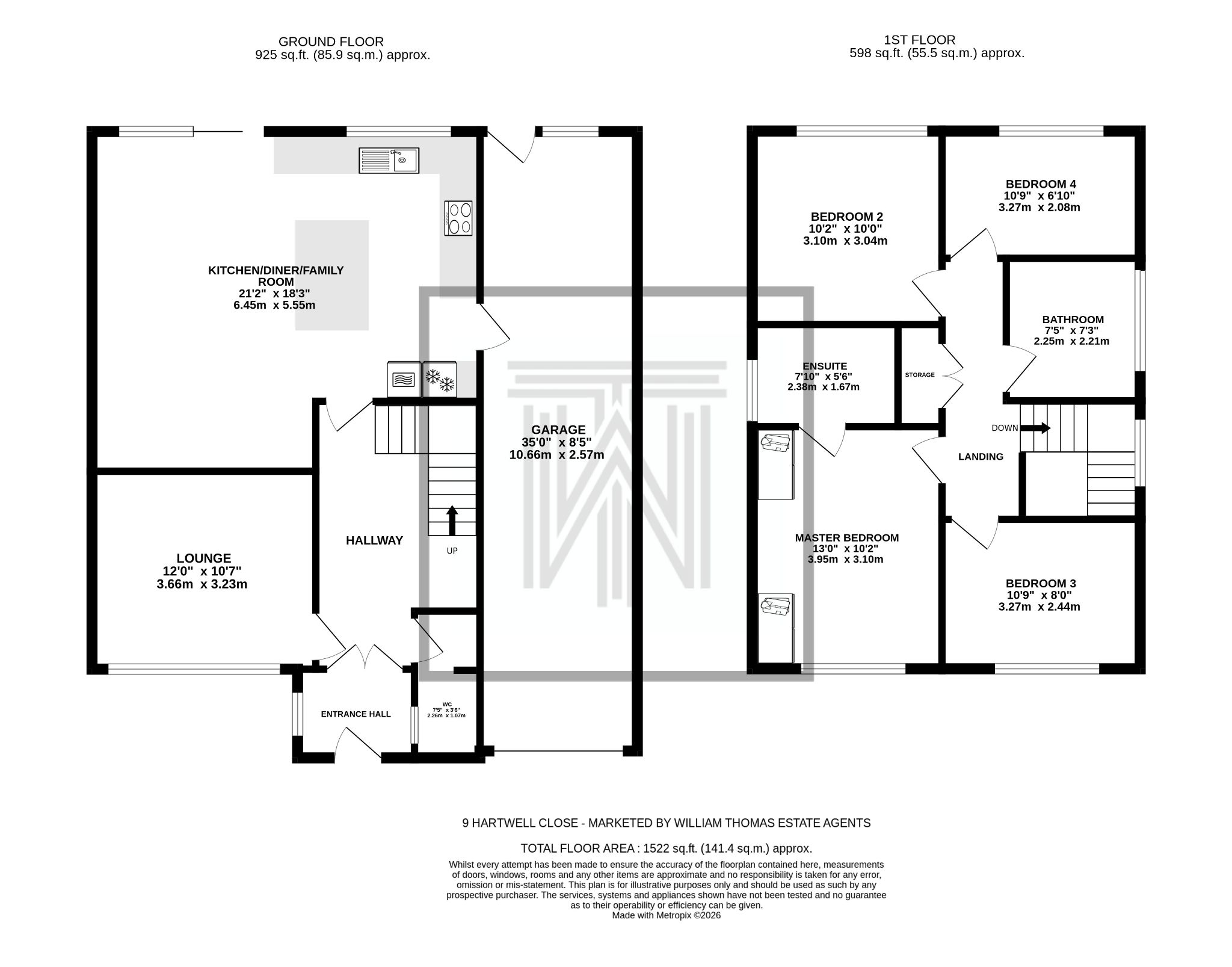 4 bedroom detached house For Sale in Bolton - Floorplan 1.