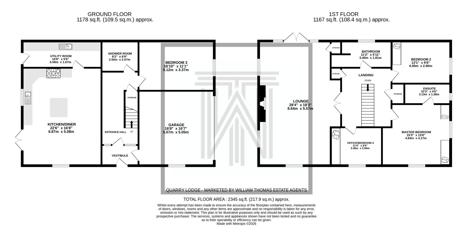 4 bedroom detached house For Sale in Bolton - Floorplan 1.