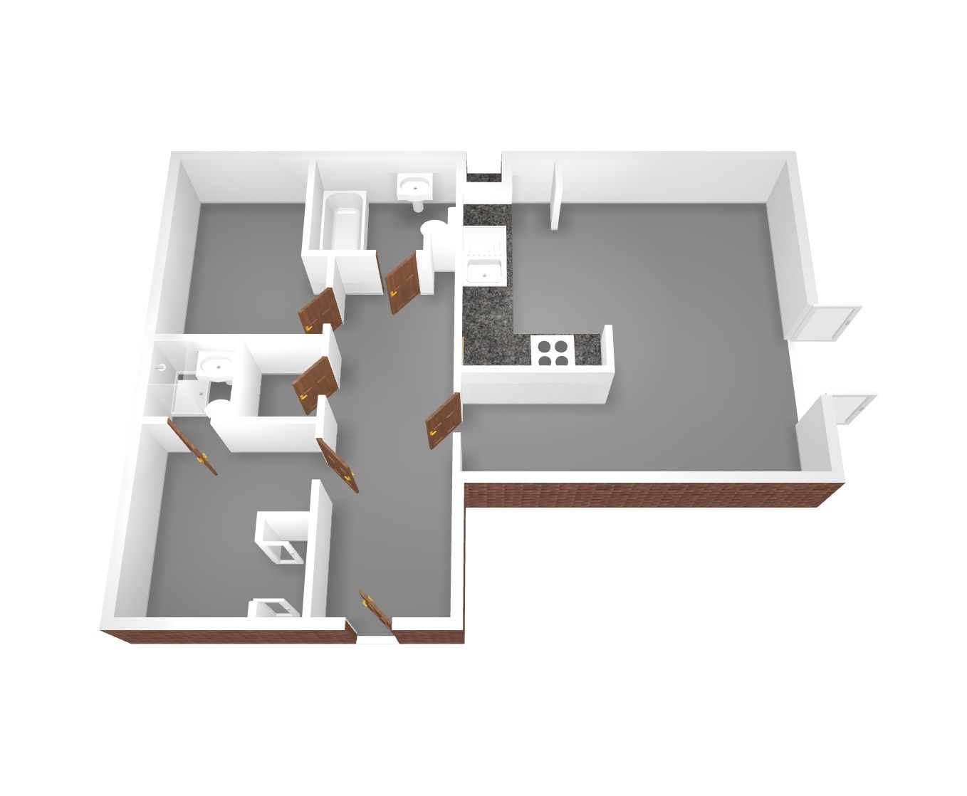 2 bedroom apartment flat/apartment For Sale in Coventry - Floorplan 1.