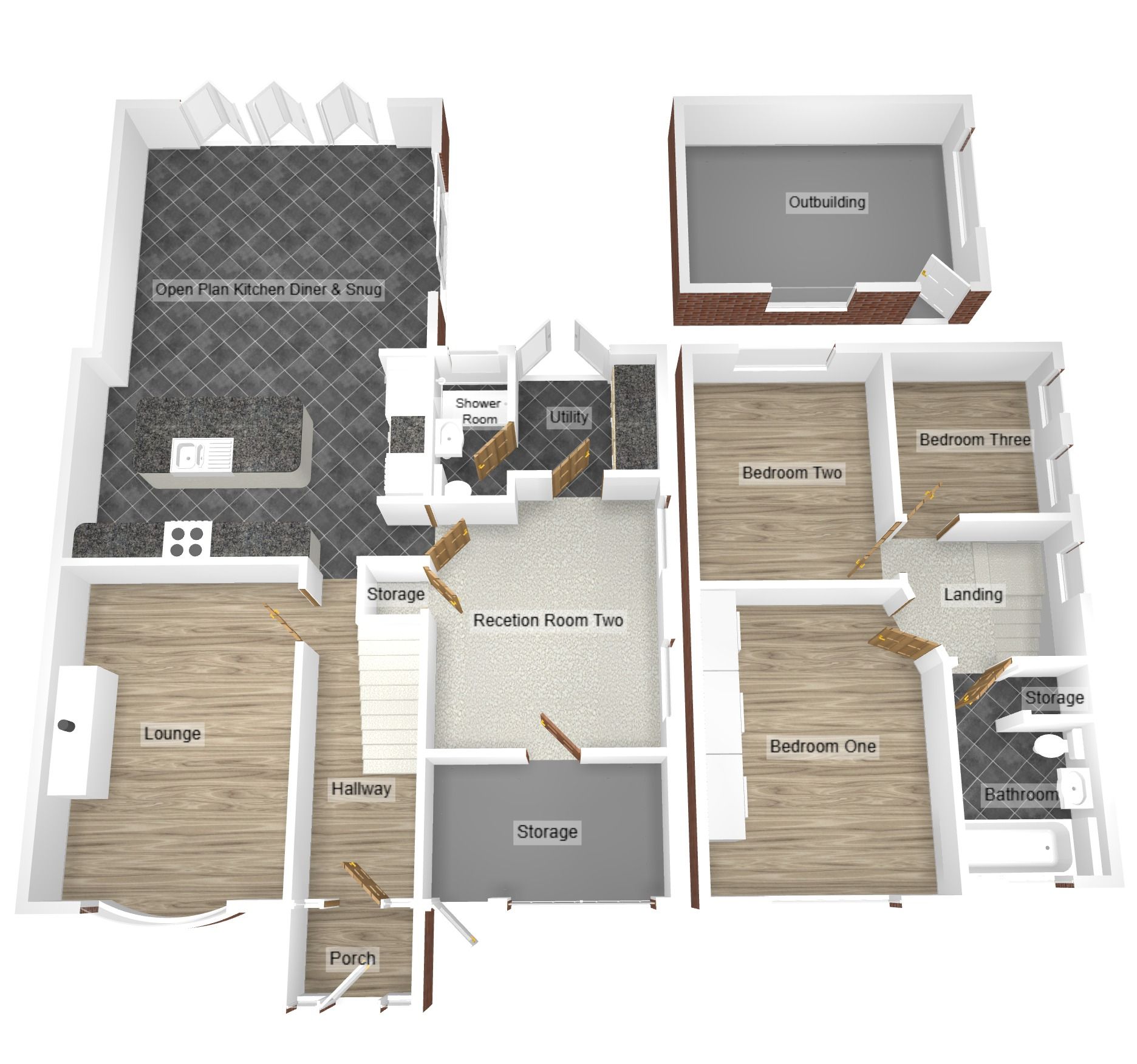 3 bedroom semi-detached house SSTC in Coventry - Floorplan 2.