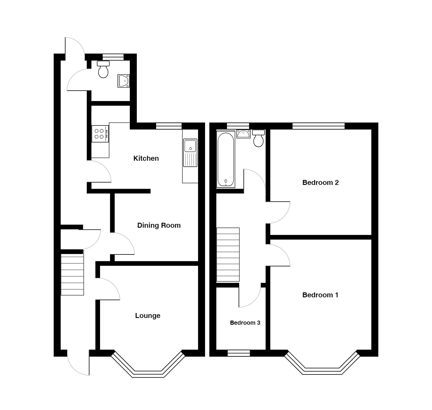 3 bedroom mid terraced house Let in Coventry - Photograph 15.